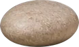 Beige pebble, front right separated as its own transparent layer